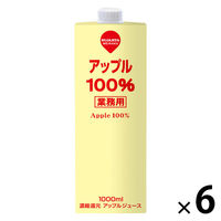 スジャータ 業務用アップル100％ 1000ml 1箱（6本入）