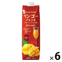 スジャータ GranLabel マンゴーブレンド100％ 1000ml 1箱（6本入）