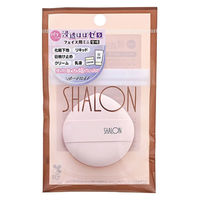 SHALON（シャロン） シャロン浸透ほぼゼロ・フェイス用パフ 1個 ポーチ付き
