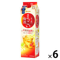 まっこい梅酒　パック　2L　1セット（6本）　メルシャン