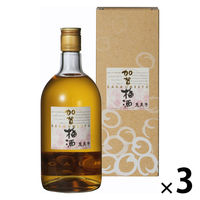 萬歳楽　加賀梅酒　720ml　1セット（3本）　小堀酒造店