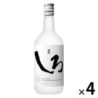 白岳　しろ　25度　720ml　1セット（4本）　米焼酎　高橋酒造