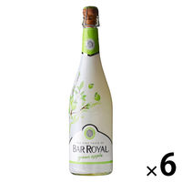 ドイツ バー・ロワイヤル グリーンアップル 白 甘口 スパークリングワイン 3.9度 低アルコール 750ml 6本 都光