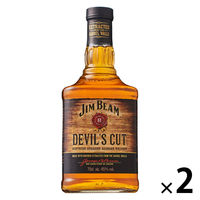 ジムビーム デビルズカット 45度　700ml　1セット（2本）　バーボンウイスキー