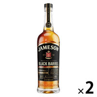 ジェムソン ブラックバレル アイリッシュウイスキー 1セット（2本）　プレゼント お祝い 誕生日 700ml ペルノ・リカール