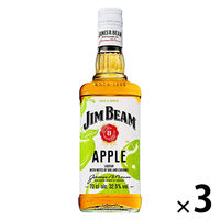 ジムビーム アップル 32度　700ml　1セット（3本）　バーボンウイスキー　リキュール