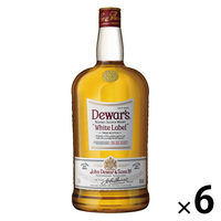 デュワーズ ホワイト・ラベル 40度　1750ml 瓶 1セット（6本） 正規品　スコッチウイスキー