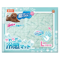 【アウトレット】やわらか 冷感マット L 小型犬用 1個 マルカン 犬 猫