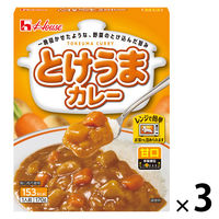 ハウス食品 レトルト とけうまカレー　甘口　1セット（1個（170g）×3）　レンジ対応