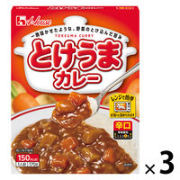 ハウス食品 レトルト とけうまカレー　辛口　1セット（1個（170g）×3）　レンジ対応