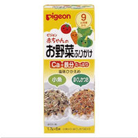 【9ヵ月頃から】ピジョン 赤ちゃんのお野菜ふりかけ 小魚/ほぐしかつお 1.7g×6袋入 1箱　ベビーフード　離乳食（わけあり品）