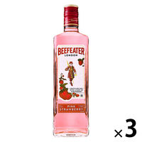 ビーフィーター ピンクストロベリー 37度 700ml 1セット（3本） ジン 正規品 サントリー