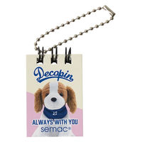 セキセイ デコピン ミニミニスケッチブック おすわりピンク DP-8305-00 1冊（直送品）