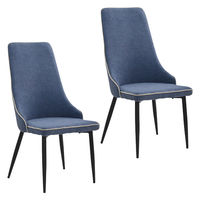 タマリビング ダイニングチェア シェルセラ 2脚入 ブルー 1セット（2脚入）（直送品）