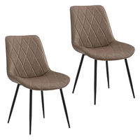 タマリビング ダイニングチェア アルテセラ 2脚入 ブラウン 1セット（2脚入）（直送品）