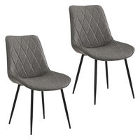 タマリビング ダイニングチェア アルテセラ 2脚入 グレー 1セット（2脚入）（直送品）