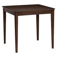 タマリビング ステディ ダイニングテーブル 幅750×奥行750×高さ710mm ブラウン 1台（直送品）