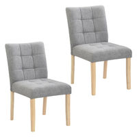 タマリビング コポリ ダイニングチェア オキノ 2脚入 グレー 1セット（2脚入）（直送品）