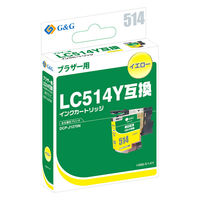 G＆G ブラザー（brother）用 互換インクカートリッジ LC514シリーズ
