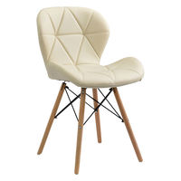 タマリビング マンタ ダイニングチェア アイボリー 1脚（直送品）