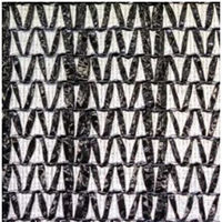 望月編織工業 ワイエムネット(寒冷紗) 黒色 #400 1.8m×50m 1枚（直送品）