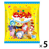 ゼリー 個包装 お配り菓子 どうぶつえんゼリー　21個入 1セット（1袋×5）