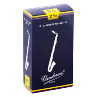 VANDOREN アルトクラリネット用リード トラディショナル 硬さ:2-1/2 CR1425 1個（直送品）