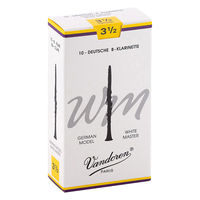VANDOREN B♭クラリネット用リード ホワイトマスター New Type 硬さ:3-1/2 CR1635 1個（直送品）