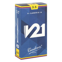 VANDOREN B♭クラリネット用リード V21 硬さ:3-1/2 CR8035 1個（直送品）