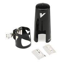VANDOREN B♭クラリネット リガチャー Optimum ブラックフィニッシュ LC01BP 1個（直送品）