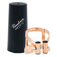 VANDOREN B♭クラリネット リガチャー エムオー(M|O) ピンクゴールドプレート LC51PGP 1個（直送品）