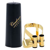 VANDOREN テナーサクソフォン リガチャー エムオー(M|O) ゴールドプレート LC58GP 1個（直送品）