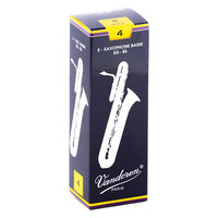 VANDOREN バスサクソフォン用リード トラディショナル 硬さ:4 SR254 1個（直送品）