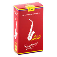 VANDOREN アルトサクソフォン用リード JAVA RED 硬さ:3-1/2 SR2635R 1個（直送品）