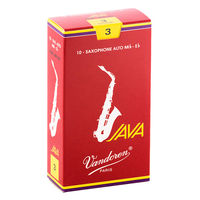 VANDOREN アルトサクソフォン用リード JAVA RED 硬さ:3 SR263R 1個（直送品）