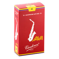 VANDOREN アルトサクソフォン用リード JAVA RED 硬さ:4 SR264R 1個（直送品）
