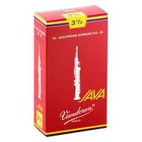 VANDOREN ソプラノサクソフォン用リード JAVA 硬さ:3-1/2 SR3035R 1個（直送品）