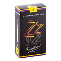 VANDOREN ソプラノサクソフォン用リード ZZ 硬さ:2 SR402 1個（直送品）