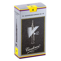 VANDOREN ソプラノサクソフォン用リード V12 硬さ:4 SR604 1個（直送品）