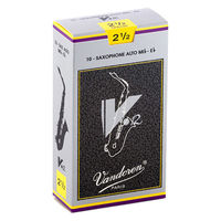 VANDOREN アルトサクソフォン用リード V12 硬さ:2-1/2 SR6125 1個（直送品）