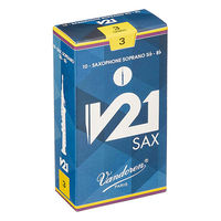 VANDOREN ソプラノサクソフォン用リード V21 硬さ:3 SR803 1個（直送品）