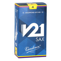 VANDOREN アルトサクソフォン用リード V21 硬さ:4 SR814 1個（直送品）