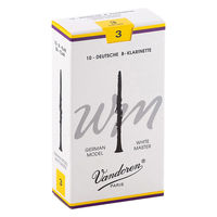 VANDOREN B♭クラリネット用リード ホワイトマスター New Type 硬さ:3 CR163 1個（直送品）