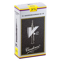 VANDOREN ソプラノサクソフォン用リード V12 硬さ:3-1/2 SR6035 1個（直送品）