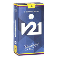 VANDOREN E♭クラリネット用リード V21 硬さ:4 CR814 1個（直送品）