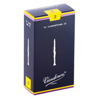 VANDOREN E♭クラリネット用リード トラディショナル 硬さ:3 CR113 1個（直送品）