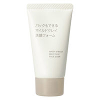 無印良品 パックもできるマイルドクレイ洗顔フォーム（携帯用） ３０ｇ 良品計画