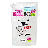 ひんやりシャツシャワー業務用詰め替え 衣類冷感スプレー 服 ミスト 冷却用品 ひんやりグッズ ときわ商会 1個(1000mL)