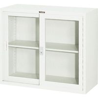 トラスコ中山 TRUSCO スタンダード書庫(A4判D400)ガラス引違W880XH750 FJG40-G7 1台 520-6669（直送品）