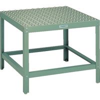 TRUSCO ボールキャスターユニット フリーテーブル脚付 900×900 P75 Cー5L×144 FT-90-75AS 1台（直送品）